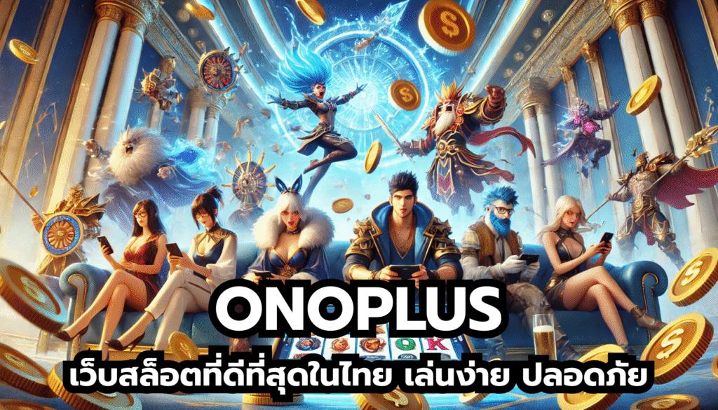 ONOPLUS เว็บสล็อตที่ดีที่สุดในไทย เล่นง่าย ปลอดภัย
